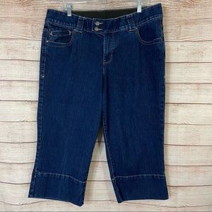 Lane Bryant Capri Stretch Jeans Size 18 RN118641